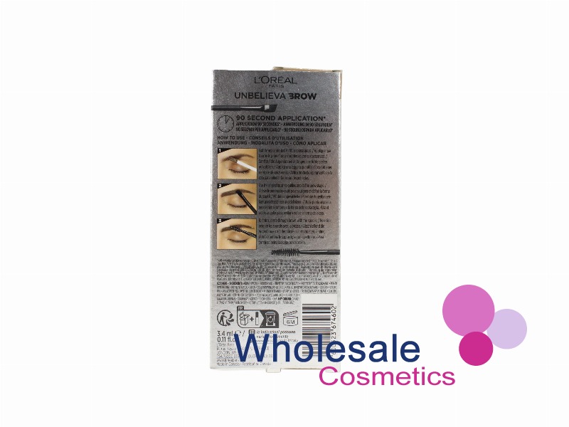 6 x L'Oreal Infaillible 48H Unbelieva Brow Gel - 7.0 BLONDE